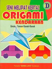 Image of Seni Melipat Origami Kendaraan