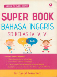 Image of SUPER BOOK BAHASA INGGRIS SD Kelas IV, V, VI