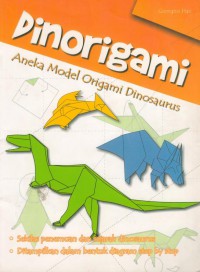 Image of Dinorigami Aneka Model Origami Dinosaurus