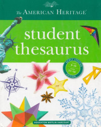 Image of The American Heritage ; Student Thesaurus