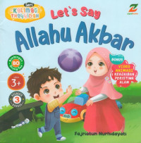 Image of Let's Say Allahu Akbar