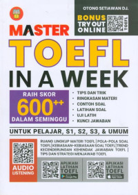 Image of Master TOEFL in a Week