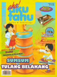 Image of Majalah Aku tahu AHA! : Sumsum Tulang Belakang