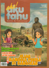 Image of Majalah Aku Tahu AHA! : Jejak Manusia Purban Di Sangiran