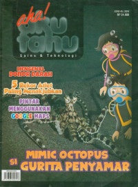 Image of Majalah Aku Tahu AHA! : Mimic Octopus si Gurita Penyamar