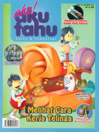 Image of Majalah Aku Tahu AHA! : Melihat Cara Kerja Telinga