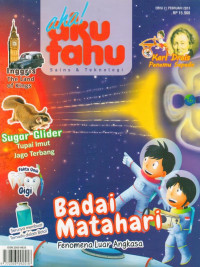 Image of Majalah Aku Tahu AHA! : Badai Matahari Fenomena Luar Angkasa