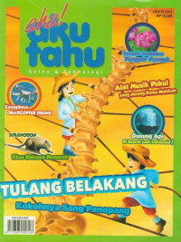 Image of Majalah Aku tahu AHA! : Tulang Belakang Kokohnya Sang Penopang