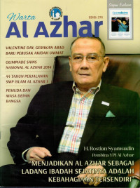 Image of Warta Al Azhar : Menjadikan Al Azhar Sebagai Ladang Ibadah Sejatinya Adalah Kebahagiaan Tersendiri