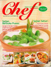 Image of Chef : Hidangan Ta'jil dan Camilan Selepas Tarawih