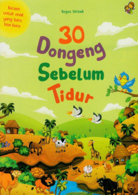 Image of 30 Dongeng Sebelum Tidur