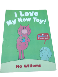 Image of I love my new toy